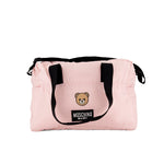 Moschino Kids Borsa Mamma Rosa con Fasciatoio