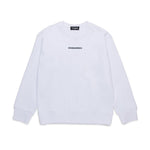 Dsquared2 Kids Felpa Girocollo Bianca con Stampa per Bambini