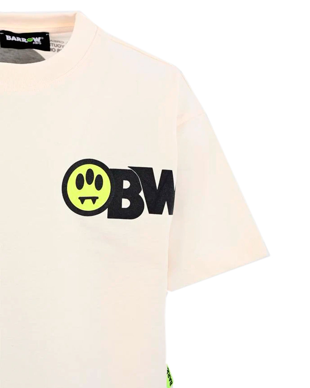 Barrow Kids T-Shirt Girocollo Stampa Retro per Bambini