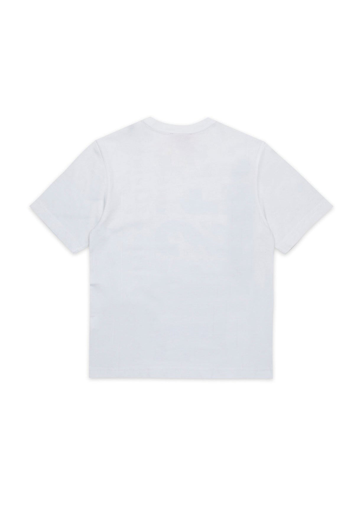 Diesel Kids T-Shirt Bianca Old Effect per Bambini (retro)