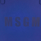 MSGM Kids Borsa Tote Royal con Stampa per Bambine (dettaglio)