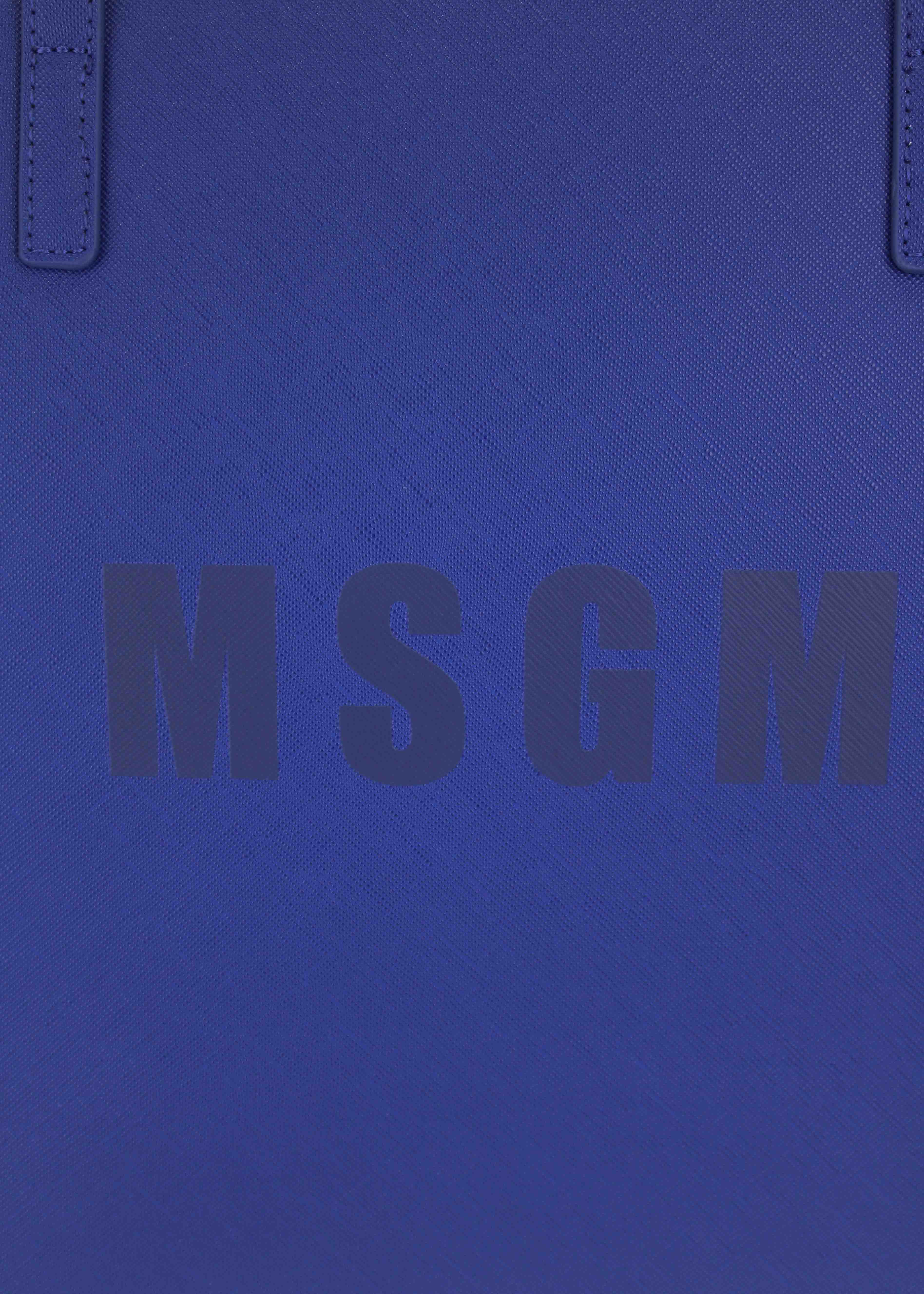 MSGM Kids Borsa Tote Royal con Stampa per Bambine (dettaglio)