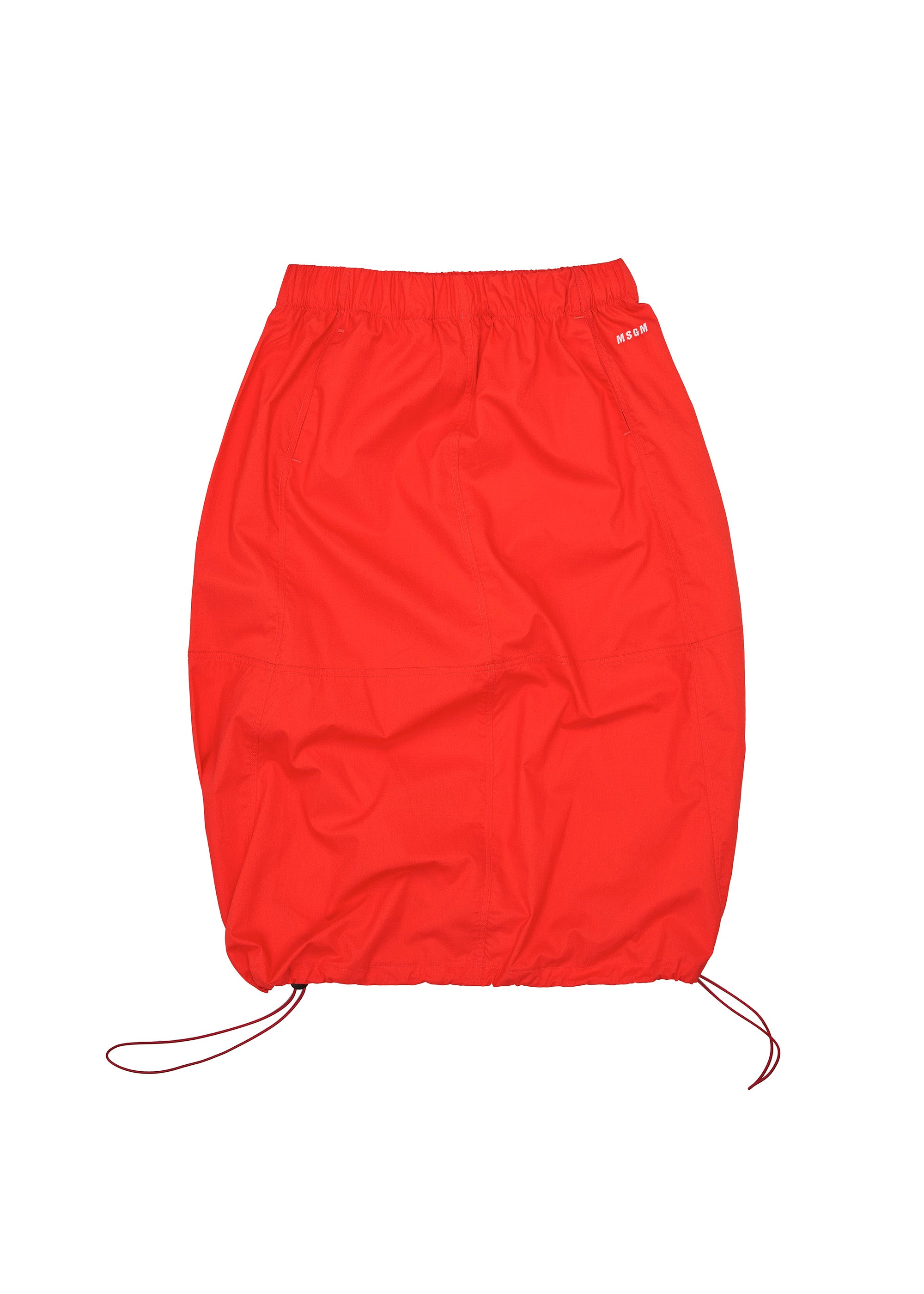 MSGM Kids Gonna Parachute Rossa per Bambine fronte