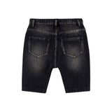 Moschino Kids Jeans Neri per Neonati