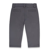 Iceberg Kids Pantalone Grigio con Logo Ricamato per Neonati