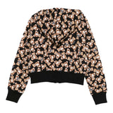 Moschino Kids Felpa con Cappuccio Crop Teddy Bear All Over per Bambine