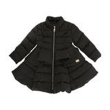 Elisabetta Franchi La Mia Bambina Piumino Nero Lungo per Neonate