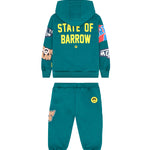 Barrow Kids Completo Tuta con Stampe per Neonati