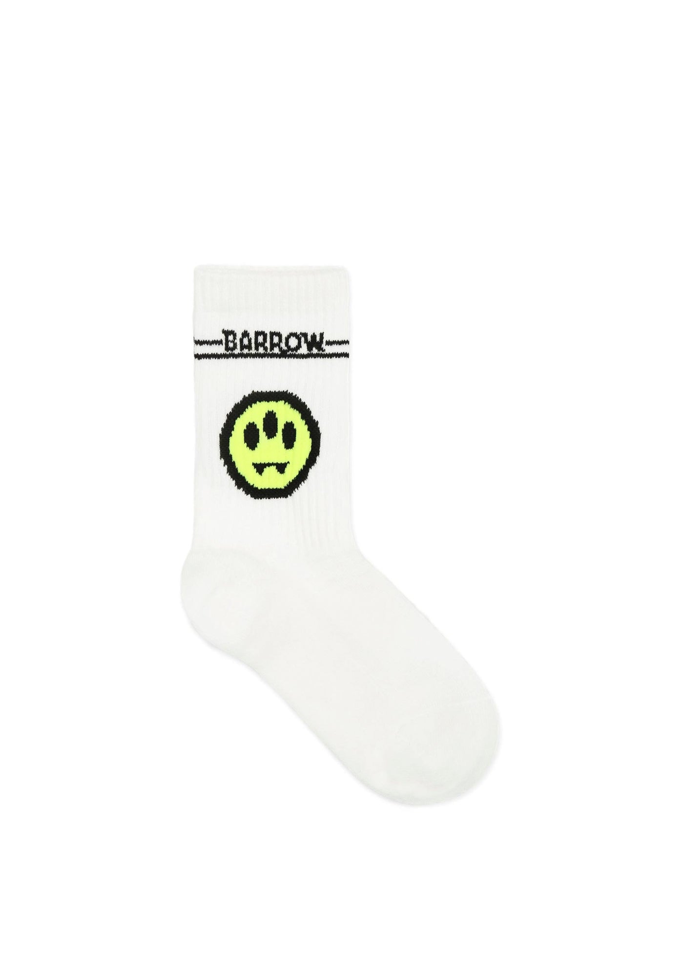 Barrow Kids Calzini Bianchi con Stampa Smile