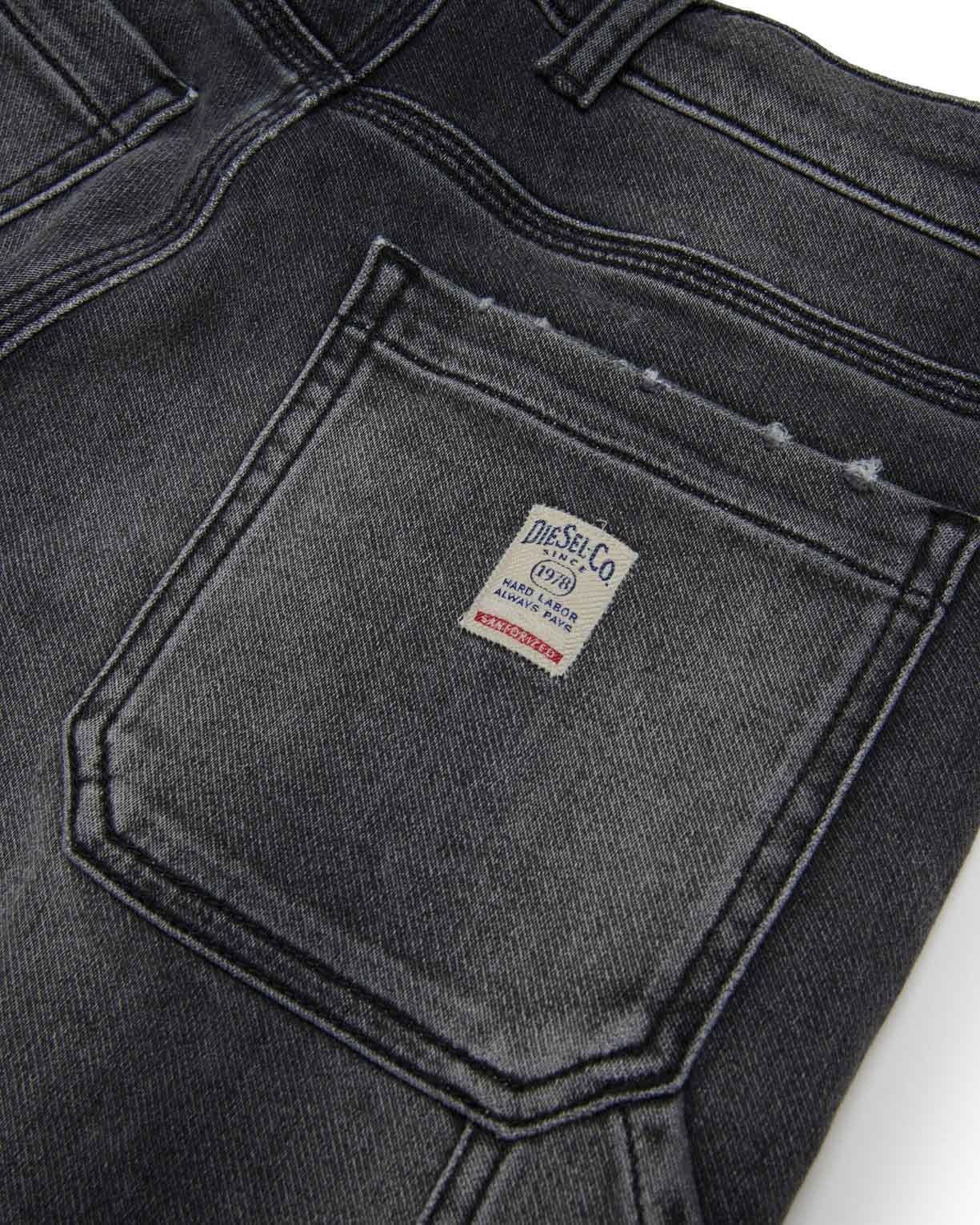 Diesel Kids JoggJeans® Nero Relaxed D-Argjx Work per Bambini