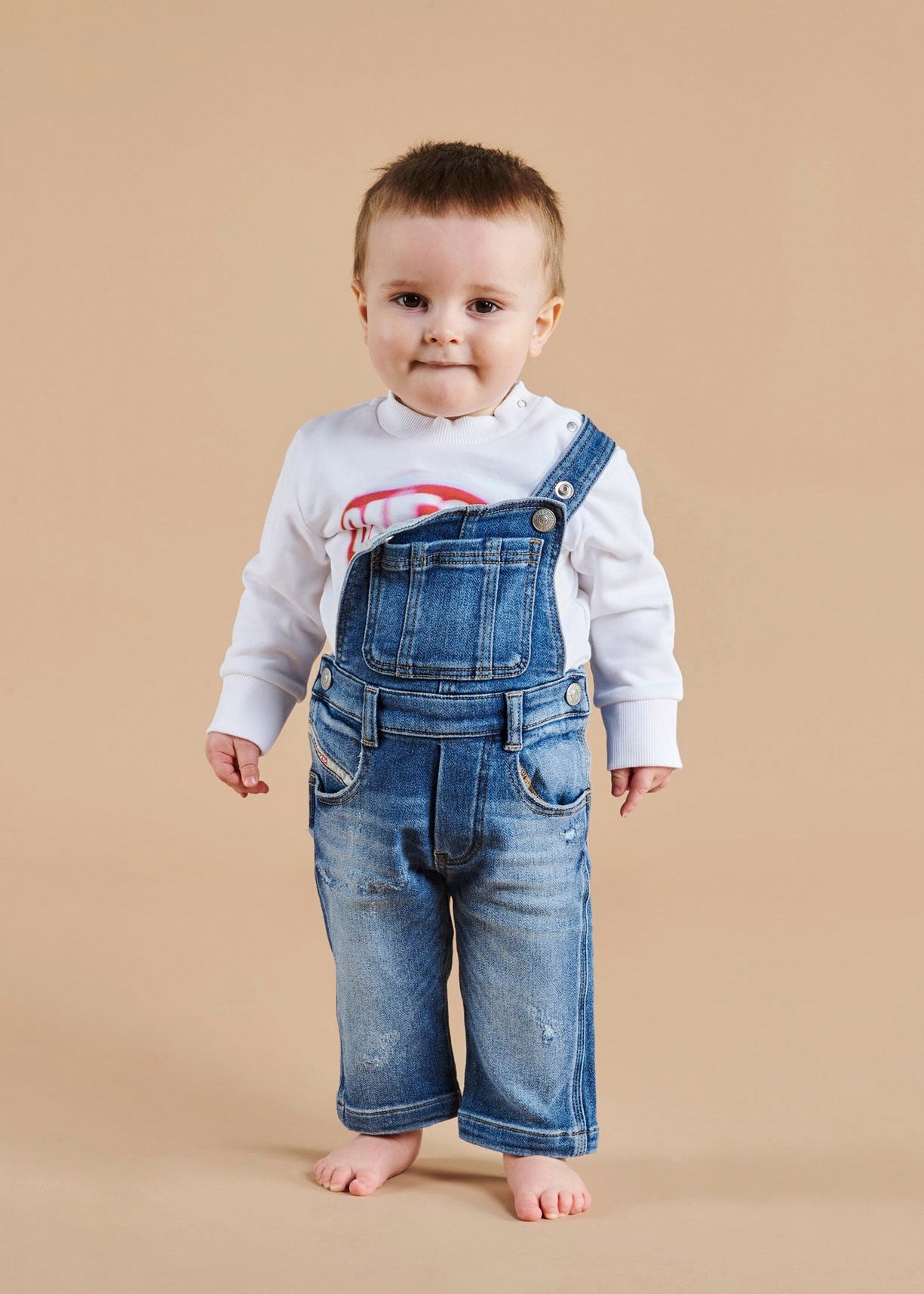 Diesel Kids Salopette JoggJeans per Neonati