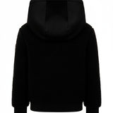 SUNS Kids Giubbotto Teddy Nero con Cappuccio per Bambini