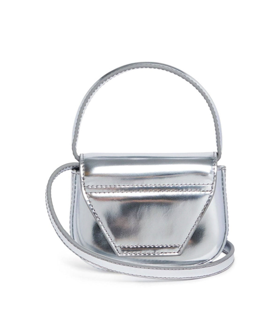 Diesel Kids Borsa Argento a Spalla 1DR per Bambine (retro)