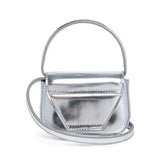 Diesel Kids Borsa Argento a Spalla 1DR per Bambine (retro)