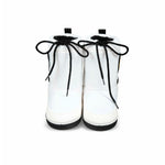 Moschino Kids Stivali Invernali Bianchi per Bambine