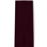 Twinset Kids Gonna Lungha  Bordeaux con Logo per Bambine