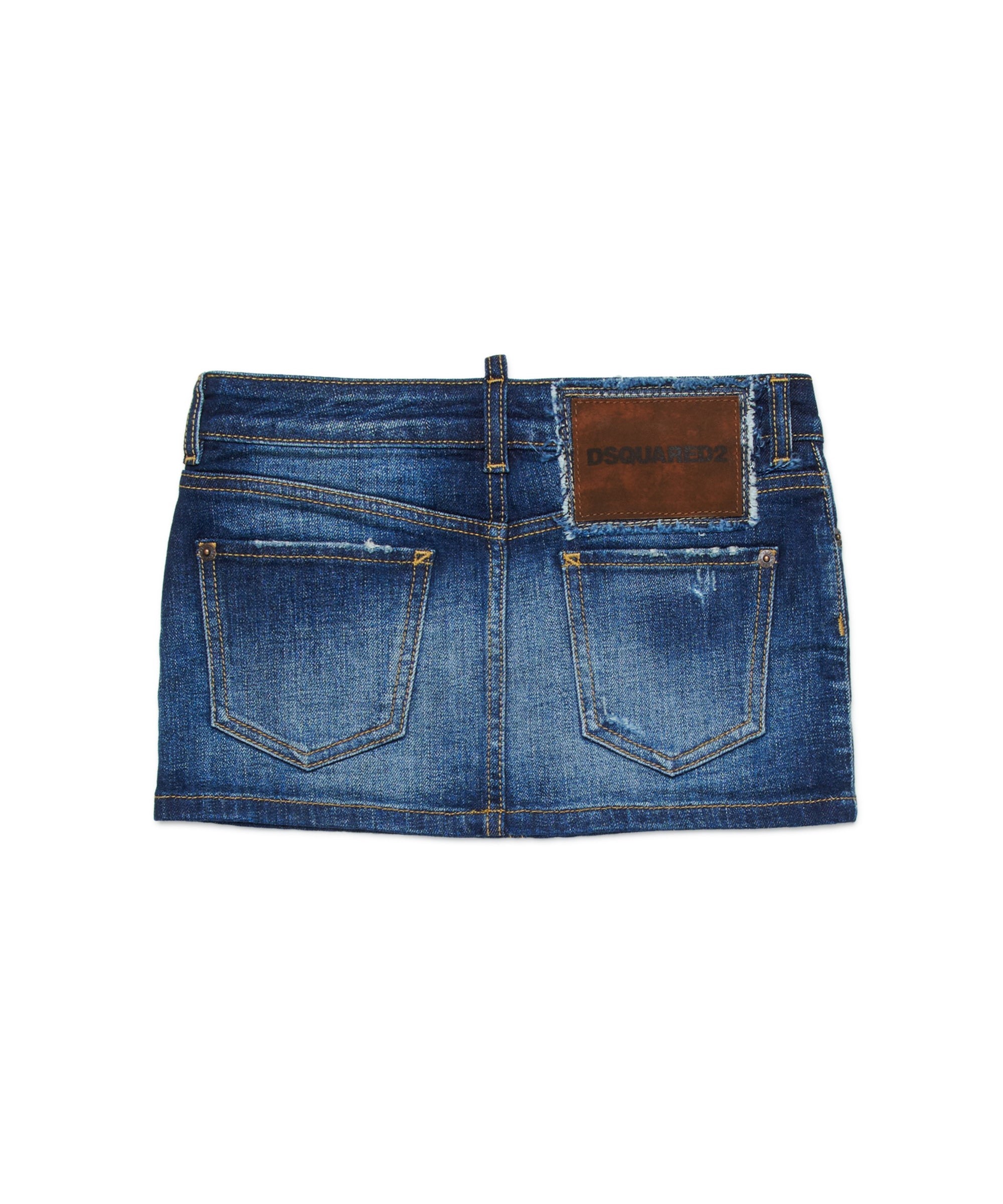Dsquared2 Kids Minigonna Denim per Bambine