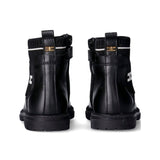 Elisabetta Franchi La Mia Bambina Stivaletto Nero con Logo per Bambine