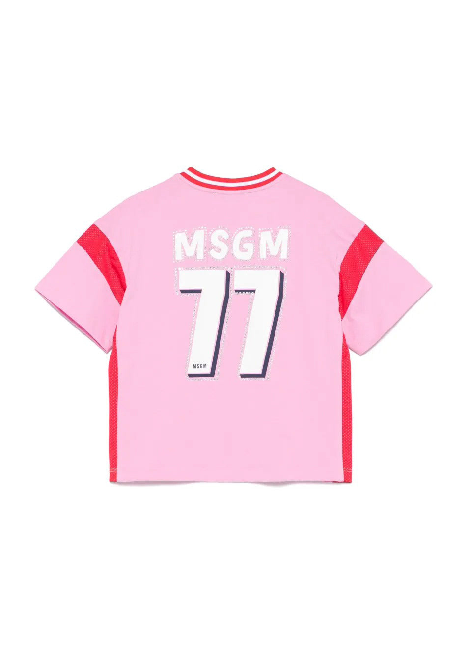 MSGM Kids T-shirt Rosa Sport Per Bambine