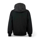 Yes London Kids Felpa Nera con Cappuccio per Bambini