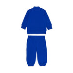 Diesel Kids Felpa con Pantaloni Blu con Oval D per NeonatI