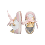 Elisabetta Franchi My Little Girl Sneakers White/Pink for Newborns