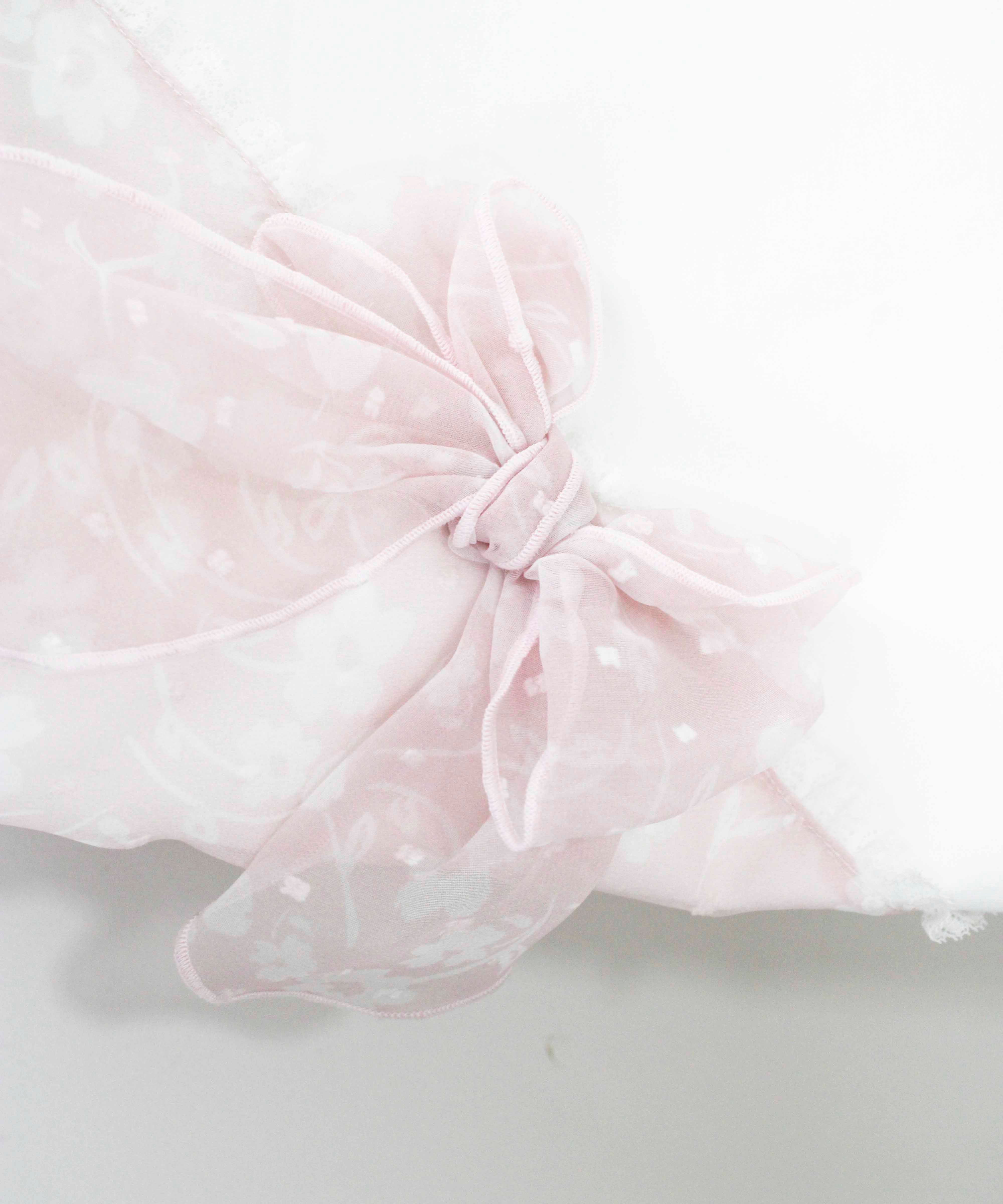 Deolinda Coperta Bianco/Rosa per Neonate