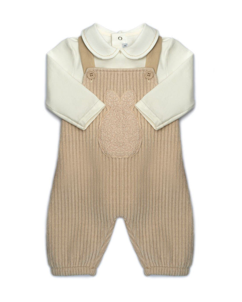 Barcellino Kids Completo Teddy Panna/Beige per Neonati