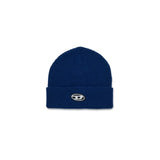 Diesel Kids Cappello Beanie Blu con Oval D per Neonati