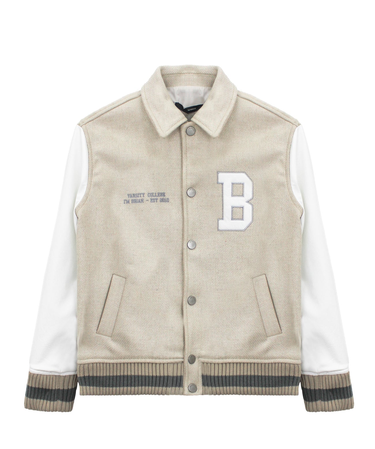 I'm Brian Giubbino College Beige per Bambini