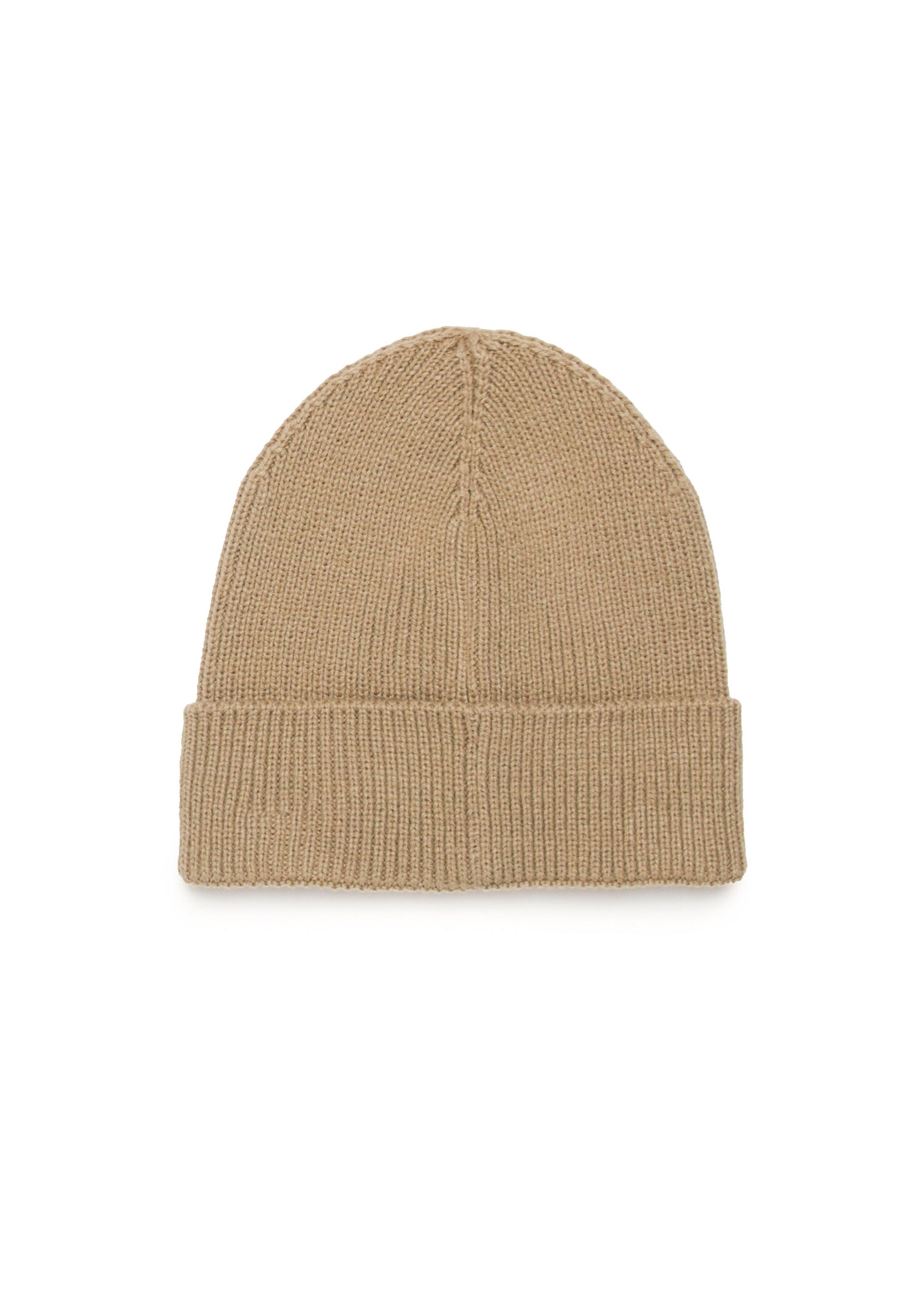 Diesel Kids Cappello Beanie Beige con Oval D (RETRO)