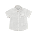 Iceberg Kids Camicia Bianca con Taschino per Neonati