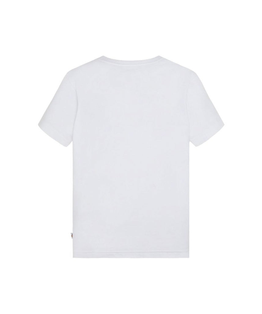 Dickies Kids T-shirt Bianca con Micro Logo per Bambini (retro)