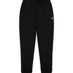 Dickies Kids Pantaloni Neri in Felpa con Micro Logo per Bambini