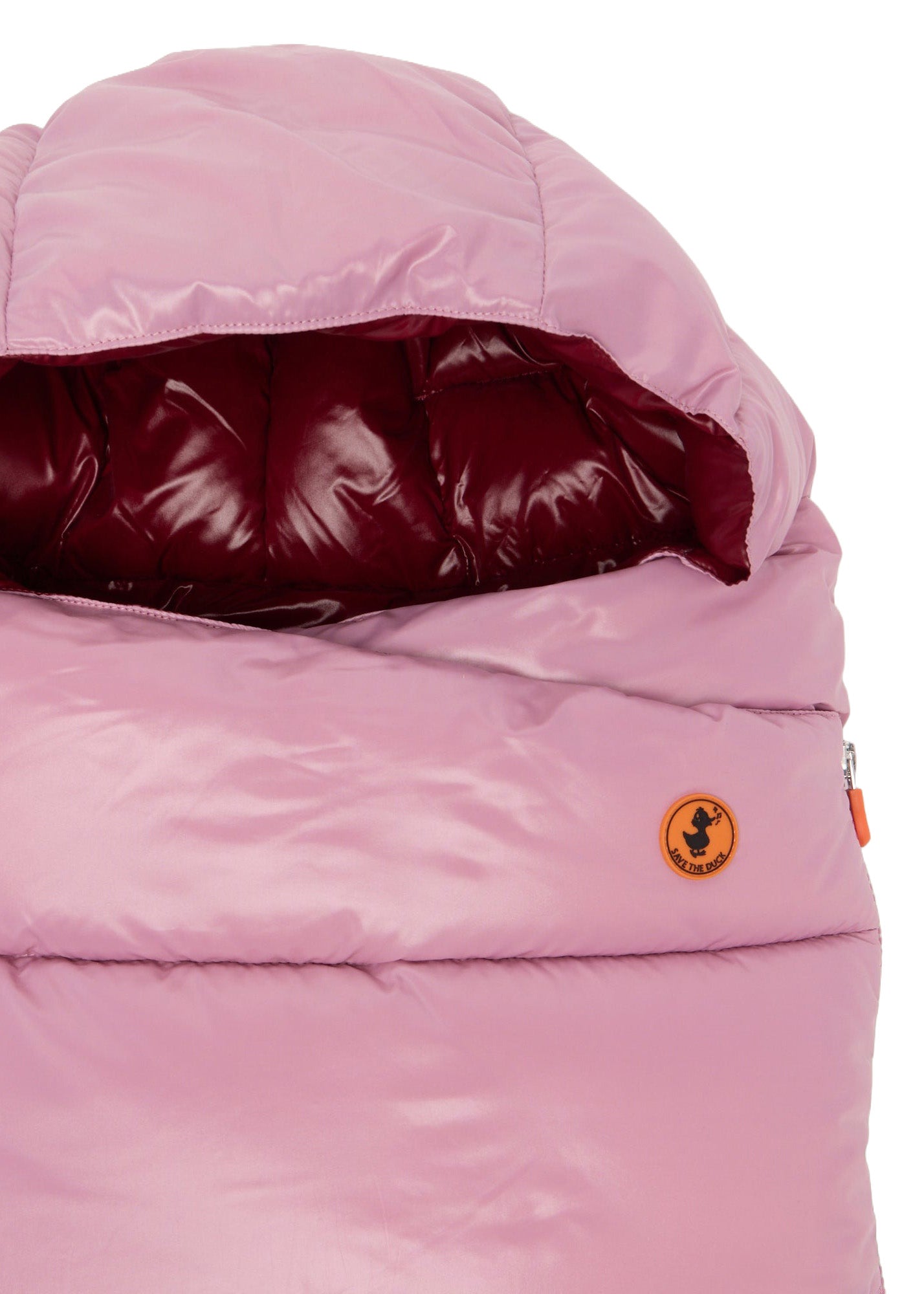 Save The Duck Kids Sacco Nanna Imbottito Rosa Orchidea per Neonate