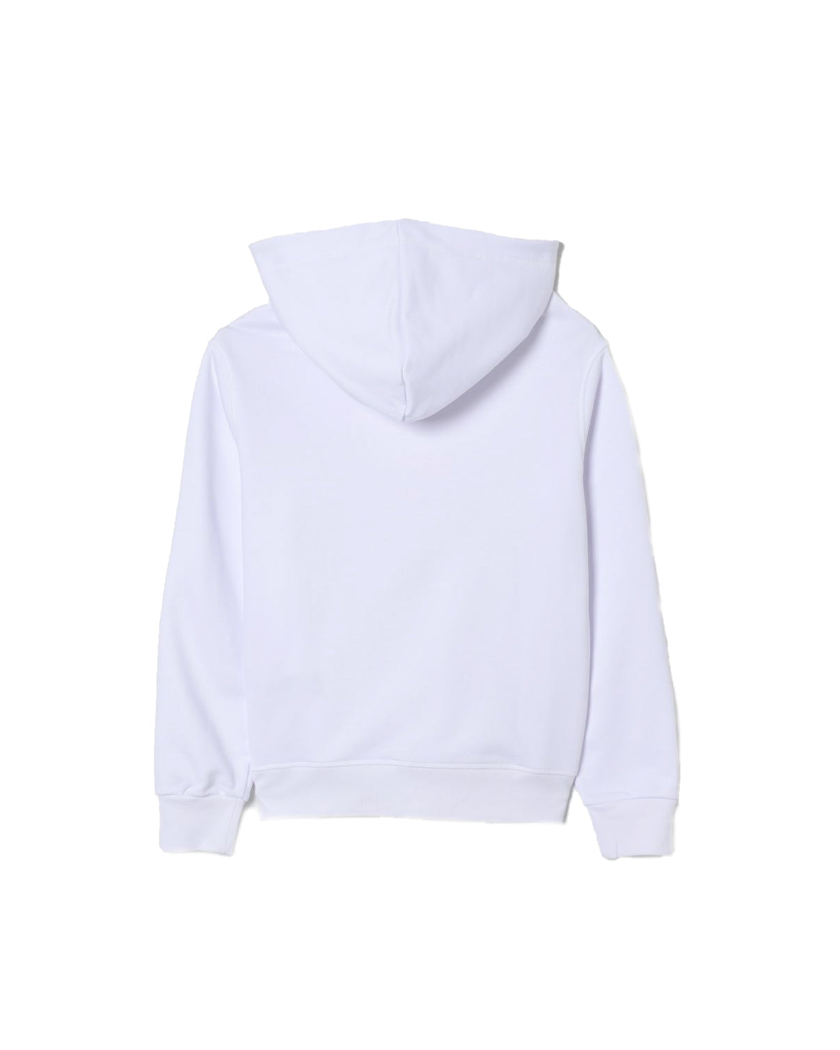 Dsquared2 Kids Felpa con Cappuccio Bianca con Stampa Unisex per Bambini