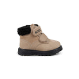 Boss Kids Stivaletti Biscotto in Pelle con Logo per Neonati