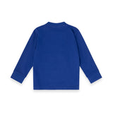 Paciotti Kids T-Shirt Blue a Maniche Lunghe con Bottoni Apertura Spalla per Neonati