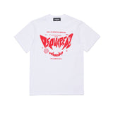 Dsquared2 Kids T-shirt Bianca Horror per Bambini