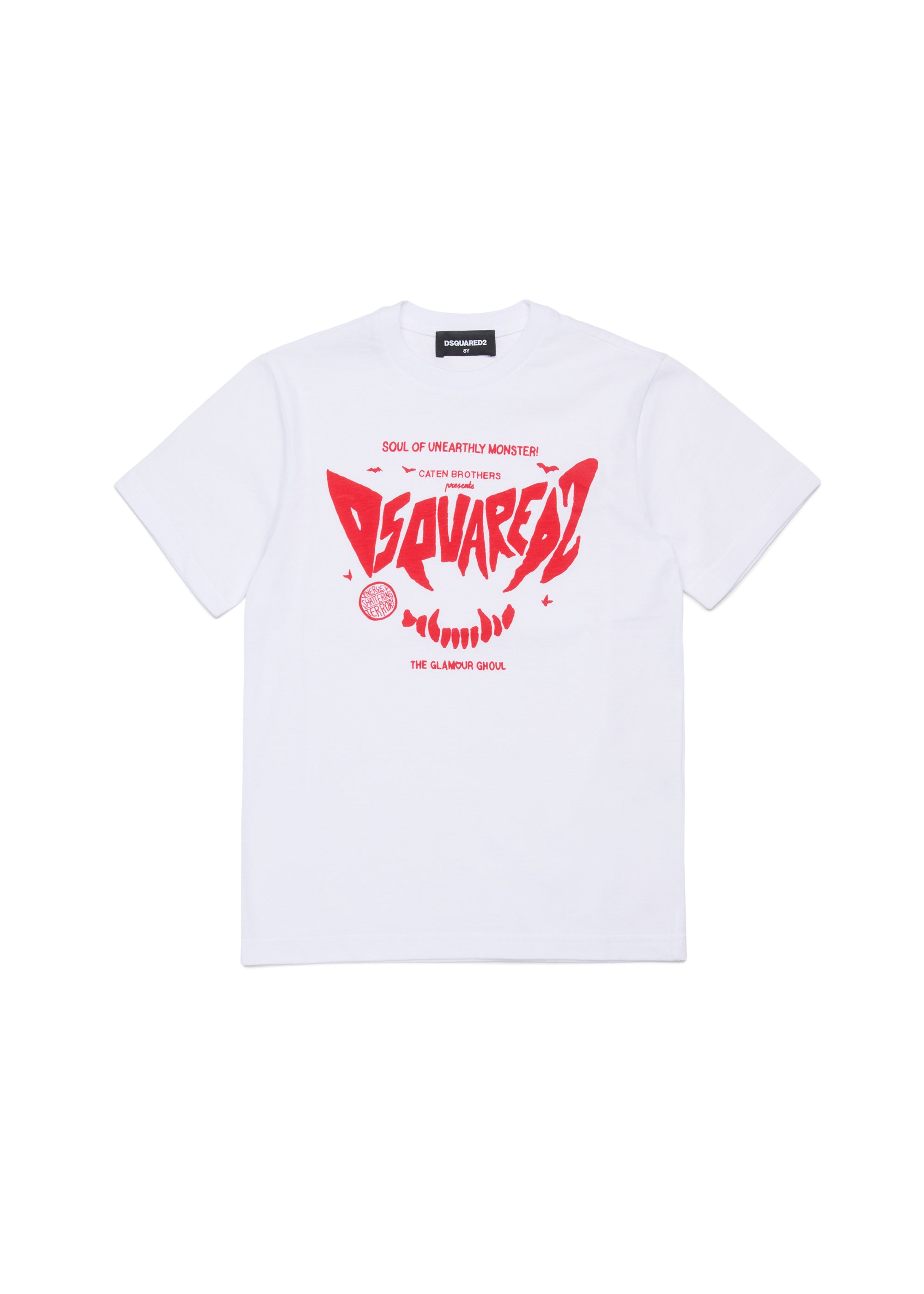 Dsquared2 Kids T-shirt Bianca Horror per Bambini