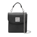MSGM Kids Borsa a Tracolla Nera per Bambine
