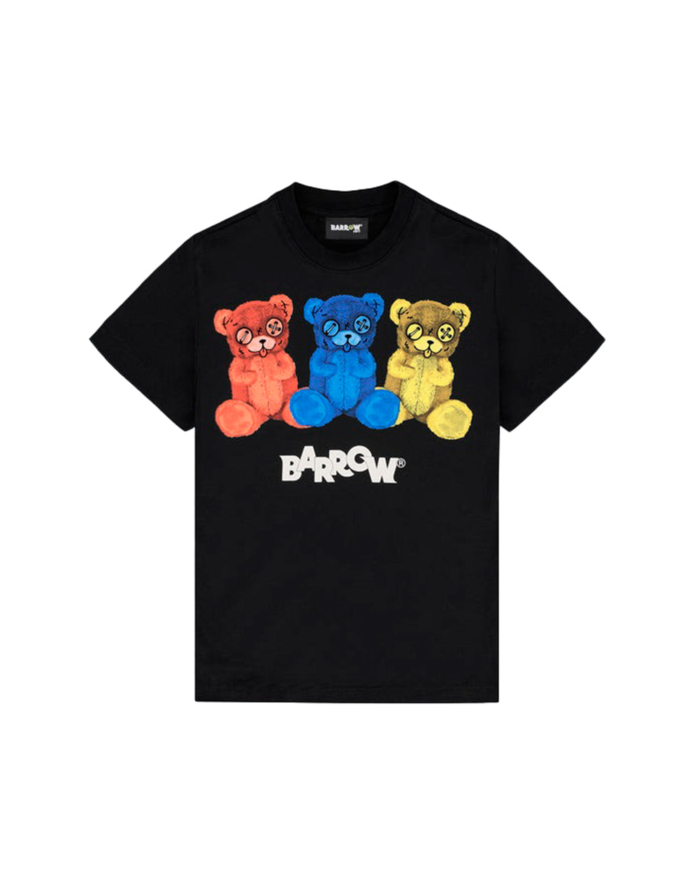Barrow Kids T-Shirt con Stampa Teddy Multicolor per Bambini