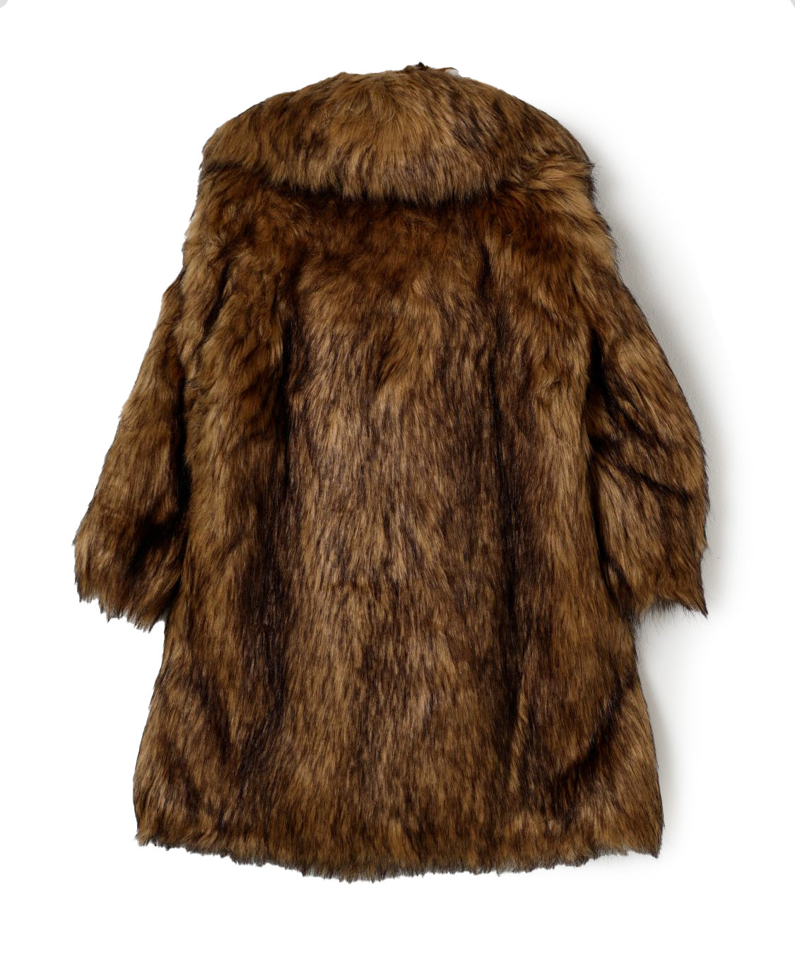 Dsquared2 Kids Cappotto in Pelliccia Moro