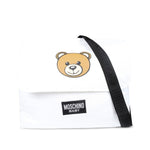 Moschino Kids Borsa Mamma Panna con Stampa