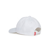 Diesel Kids Cappello Bianco con Oval D per Neonate