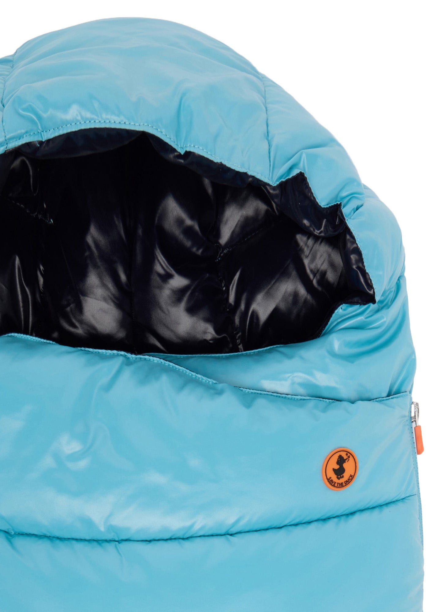 Save The Duck Kids Sacco Nanna Imbottito Azzurro per Neonati