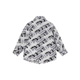 Cesare Paciotti Camicia Bianca Monogram per Neonati