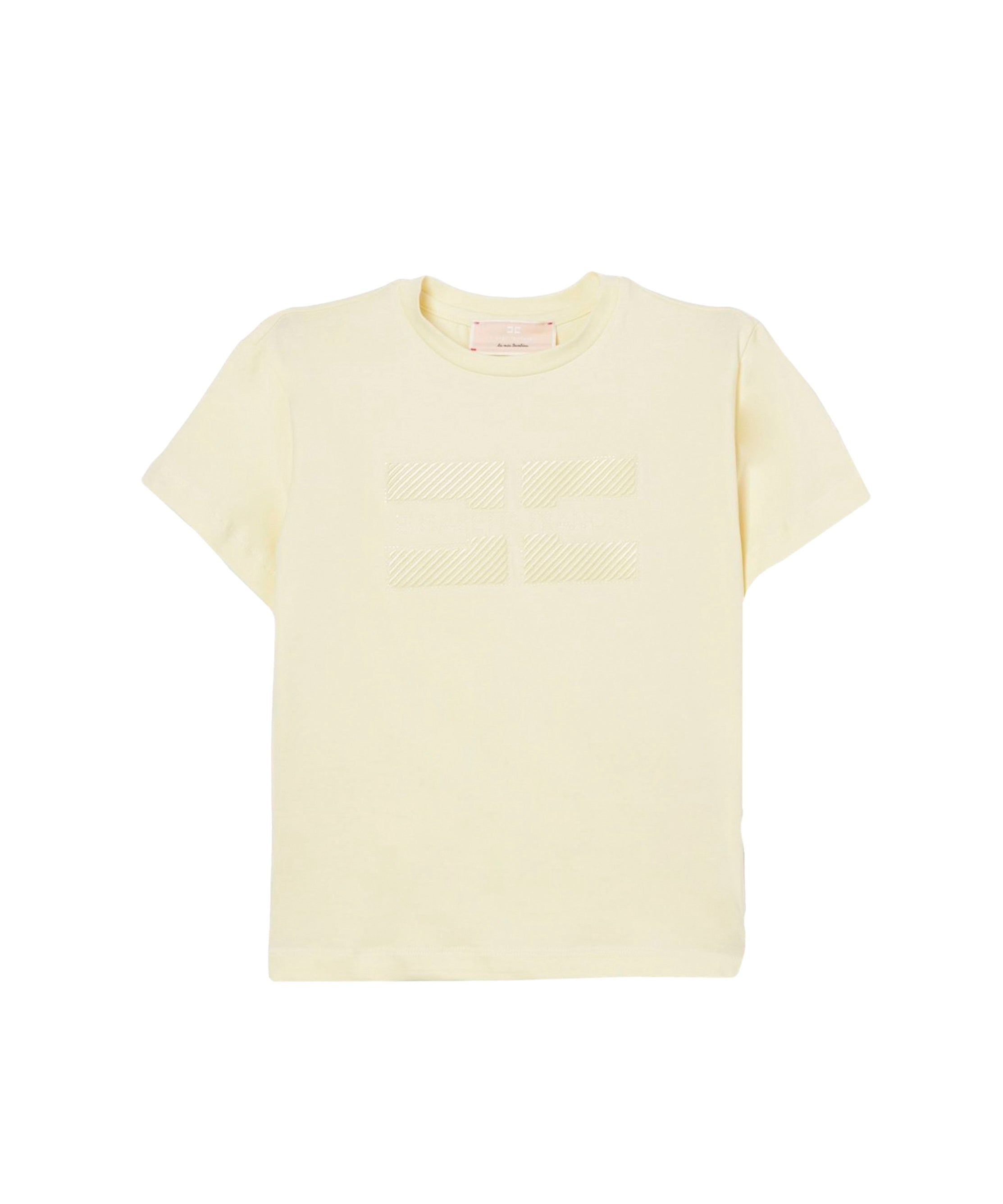 Elisabetta Franchi La Mia Bambina T-shirt con Ricamo Limone per Bambine