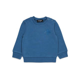 Dsquared2 Kids Felpa Girocollo Lavagna con Logo Sport per Neonati