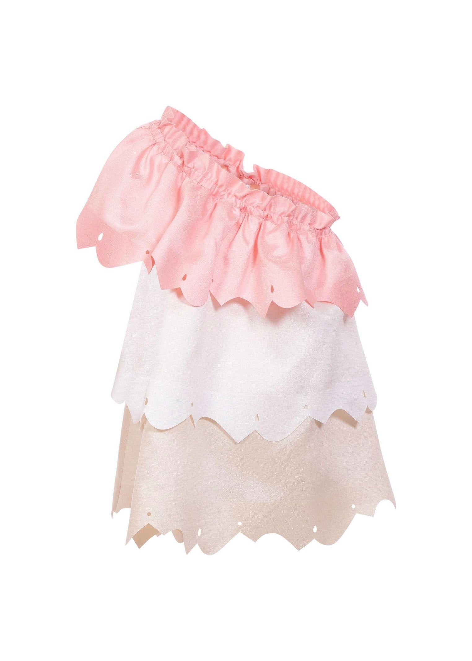 Cocò et Mamà Abito con Balze Multicolor per Bambine